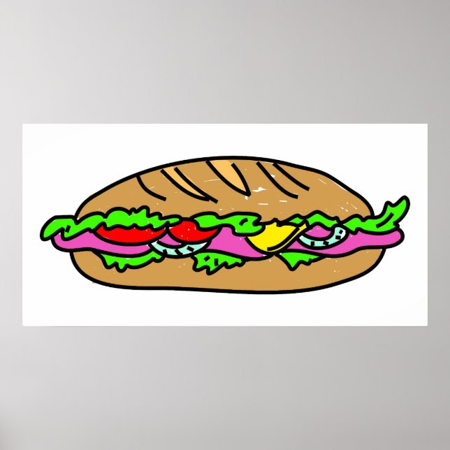 Póster Ham Sandwich (Frente)