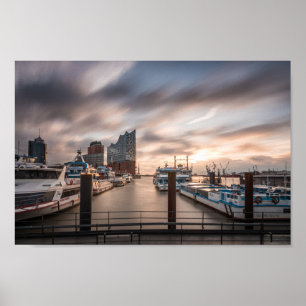 Poster Hamburgo Alemanha