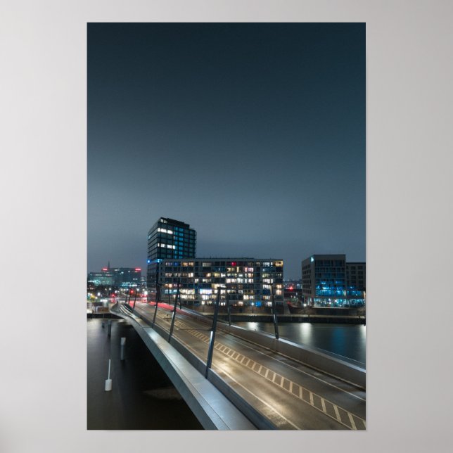 Poster Hamburgo Alemanha (Frente)