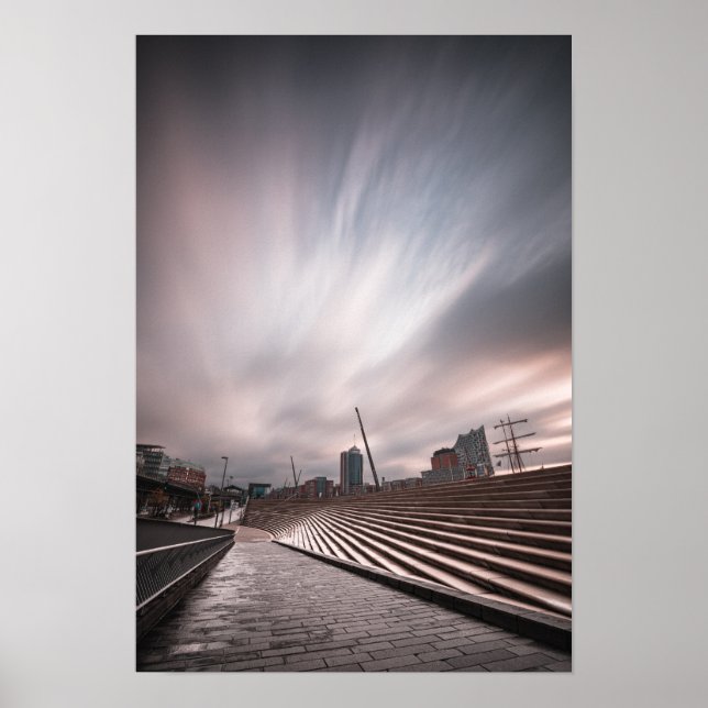 Poster Hamburgo Alemanha (Frente)