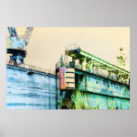 Poster Hamburgo Port - Alemanha - Dock - Pop Art -<br><div class="desc">Durante um cruzeiro portuário através da mais bela cidade da Alemanha - Hamburgo - tirei a foto a partir da qual criei este trabalho de arte digital - mostrada aqui como um poster tamanho 60"x40" ou "Download instantâneo". Para outros tamanhos, edite o design e mova o trabalho de arte para...</div>