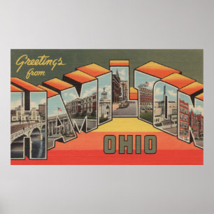 Póster Hamilton, Ohio - grandes cenas da letra