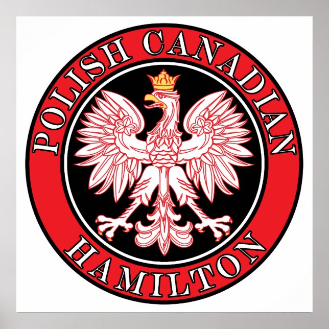 Póster Hamilton Polska Eagle (Frente)