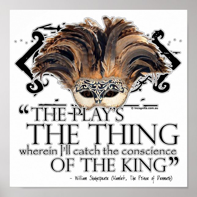 Póster Hamlet Play Cote (Frente)