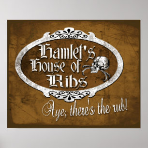 Póster Hamlet's House of Ribs