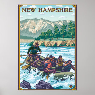 Póster HampshireRiver novo que transporta a cena