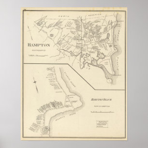 Póster Hampton, Hampton Beach