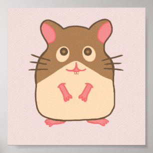 Poster Hamster Hammy