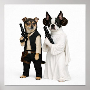 Poster "Han & Leia"