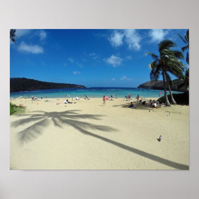 Poster Hanauma Bay Hawaii (Frente)