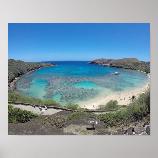 Póster Hanauma Bay Hawaii (Frente)