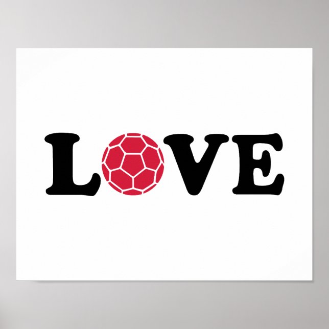 Poster Handball Love (Frente)