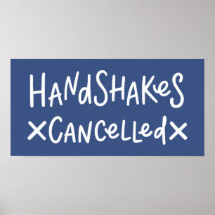 Poster Handshakes Cancelados