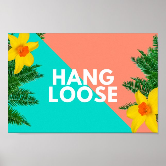 POSTER HANG LOOSE (Frente)