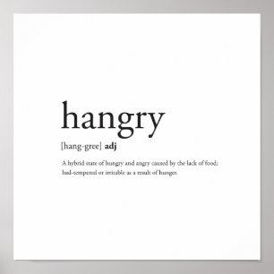 Poster Hangry
