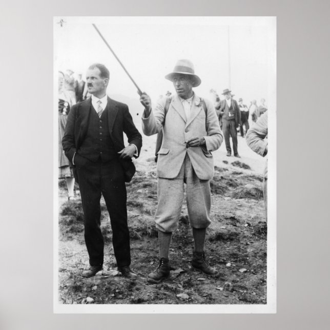 Poster Hannes Schneider 1929 –Pionier des alpinen Sports (Frente)