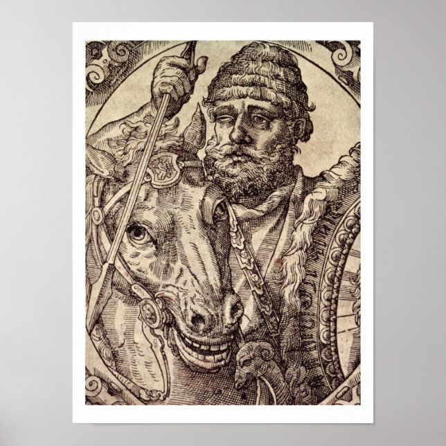 Póster Hannibal (247-c.183 BC) (gravura) (Frente)