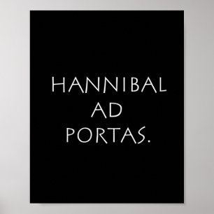 Poster Hannibal e portas