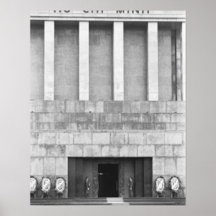 Póster Hanói Vietnã, Mausoléu de Ho Chi Minh