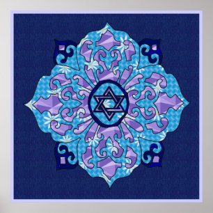 Póster Hanukkah