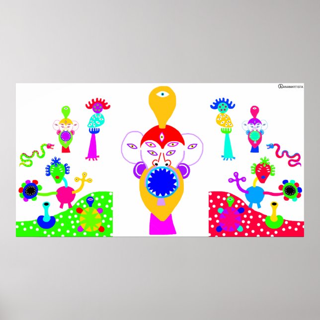 PÓSTER HANUMAN (Frente)