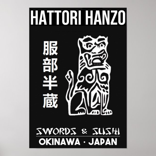Poster Hanzo (Frente)