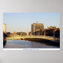 Ha'penny Bridge Dublin Irlanda