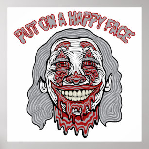 Poster Happy Face Villain