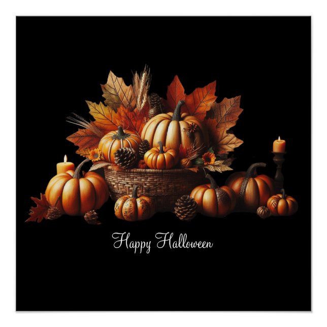 Póster Happy Halloween Dark Maul (Frente)