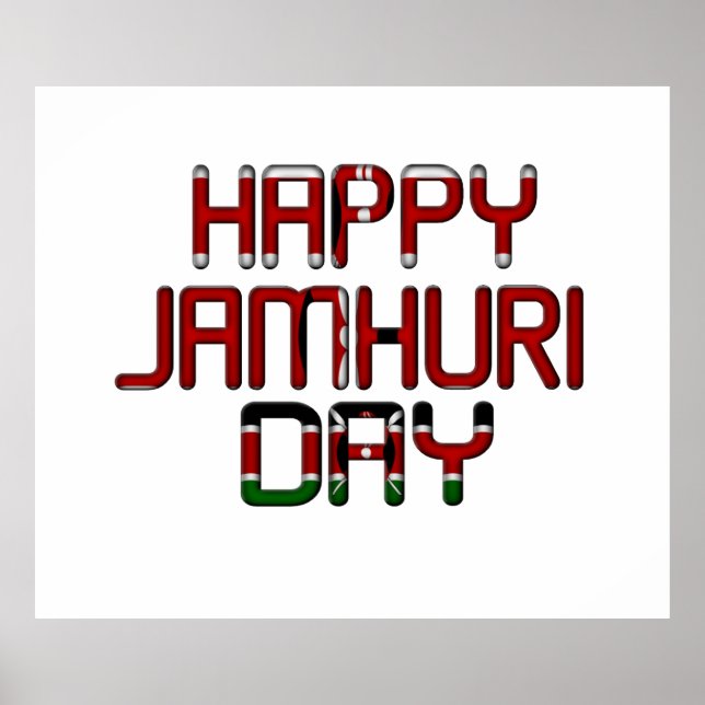 Poster Happy Jamhuri Day (Frente)
