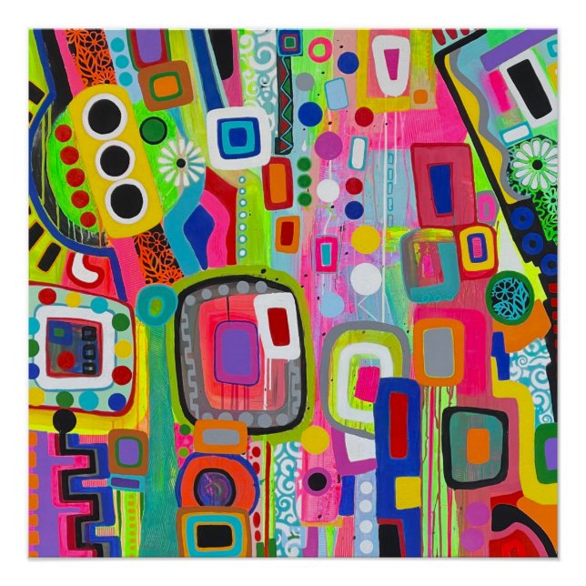 Póster Happy Place Perfect Poster (Frente)