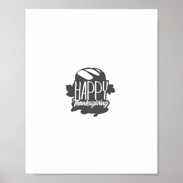 Poster happy thanksgiving (Frente)