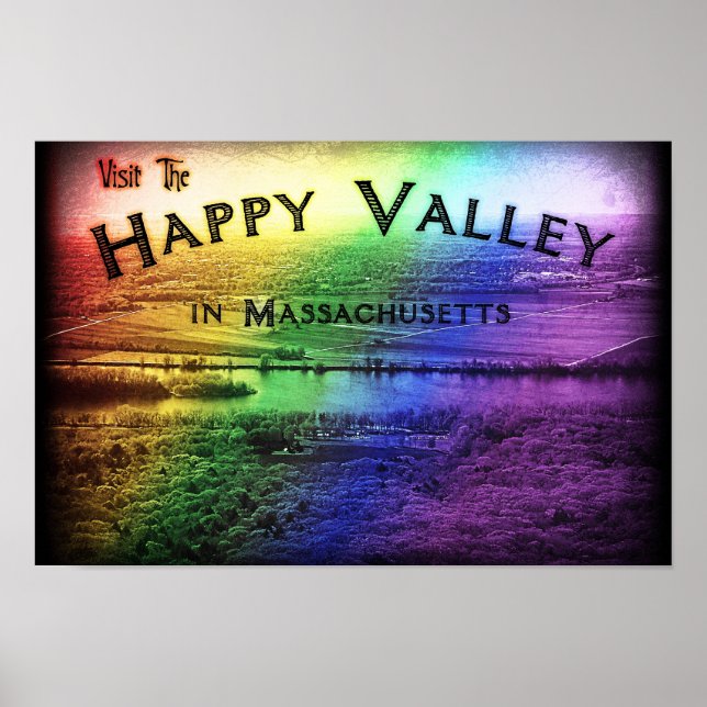 Poster Happy Valley Massachusetts (Frente)