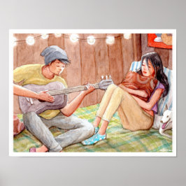 Poster "Harana" - inspirada pela canção Eraserhead