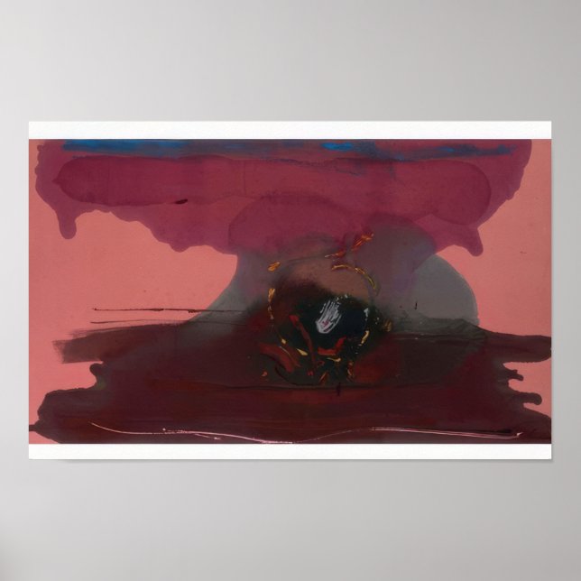 Poster Harbinger - 1986  Helen Frankenthaler - (Frente)