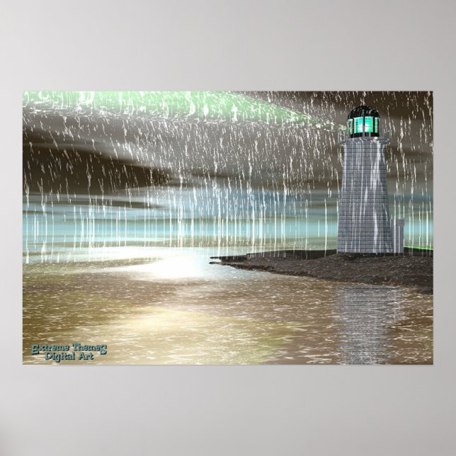 Póster Harbor Rain (Frente)