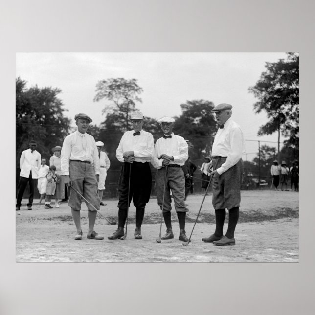 Poster Harding Golf Formanutenção, 1920 (Frente)