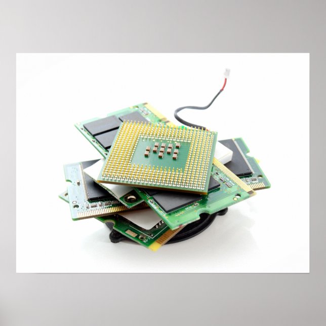 Poster Hardware do computador (Frente)