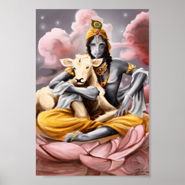 Poster Hare_Krishna (Frente)