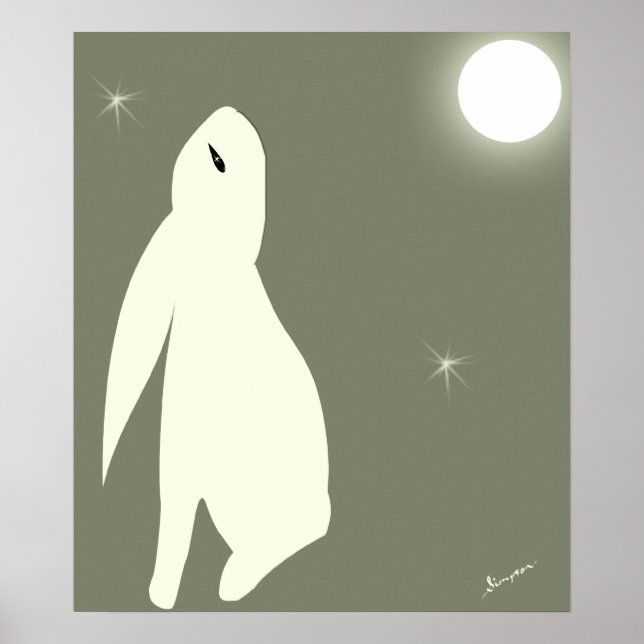 Poster Hare Moon (Frente)