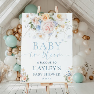 Poster Hargrove Blue Baby In Bloom Chá Sinal De Boas-Vind