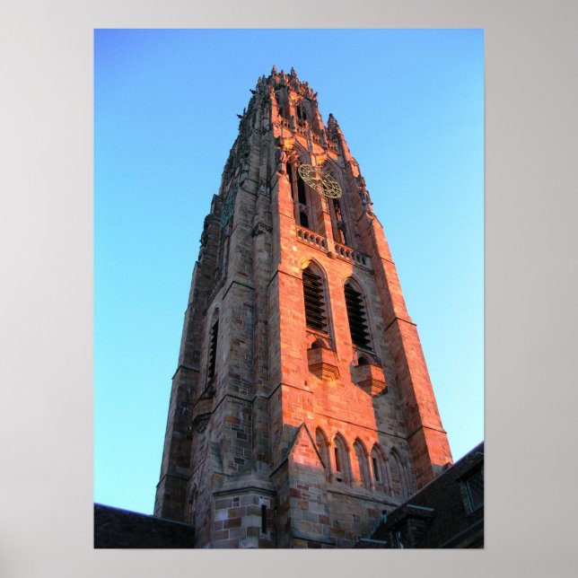 Póster Harkness Tower Yale (Frente)