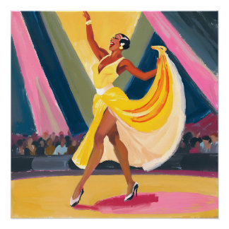 Póster Harlem Dancer