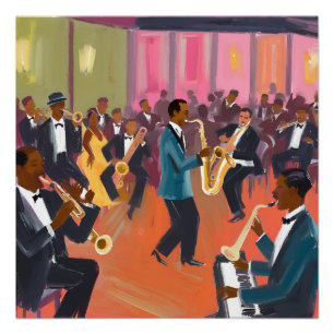 Póster Harlem Renaissance Nightclub