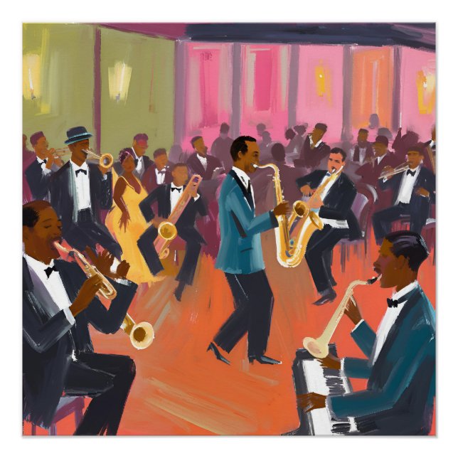 Póster Harlem Renaissance Nightclub (Frente)