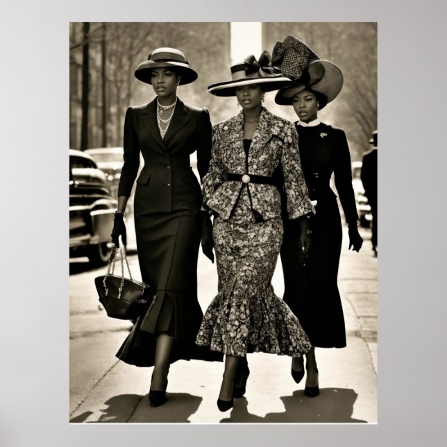 Poster Harlem Renaissance Sophisticated Ladies  (Frente)