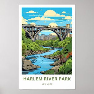 Poster Harlem River Park New York Viagem