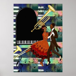 Póster Harlem Swings