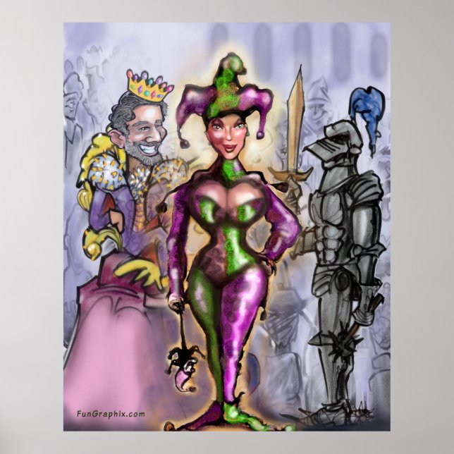 Póster Harlequin (Frente)