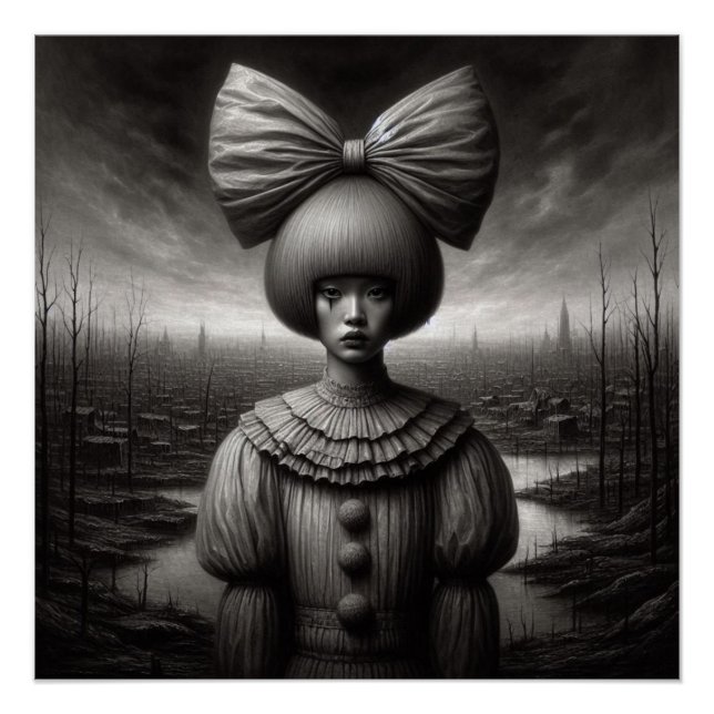 Póster Harlequin do Wasteland (Frente)